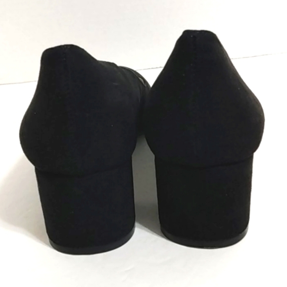 SAKS FIFTH AVENUE NEW BLACK VINCI PUMPS SIZE 8 - Picture 6 of 9